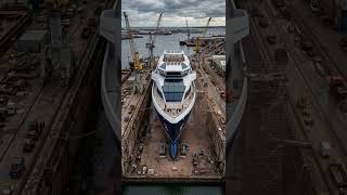 Abandoned Cruise Ship Modern Yacht