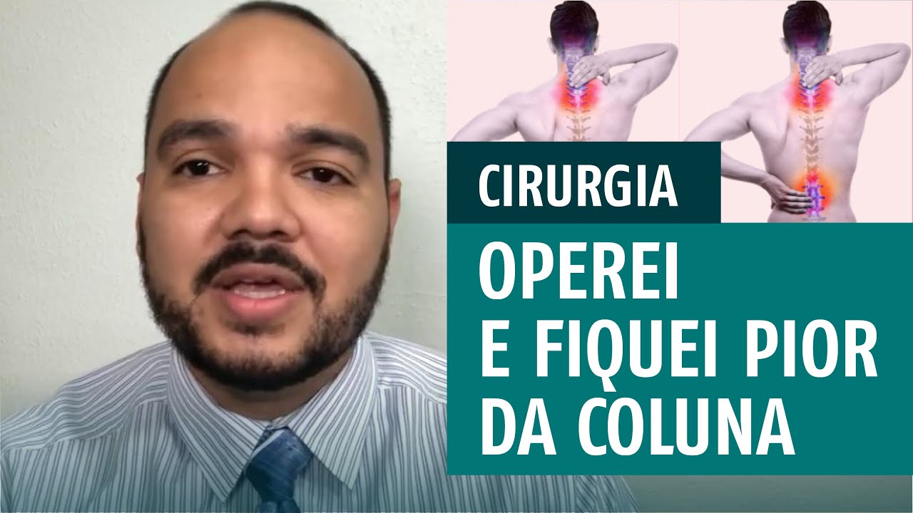 Operei e fiquei pior da Coluna