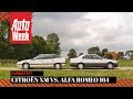 Citroën XM vs. Alfa Romeo 164 - Classics dubbeltest