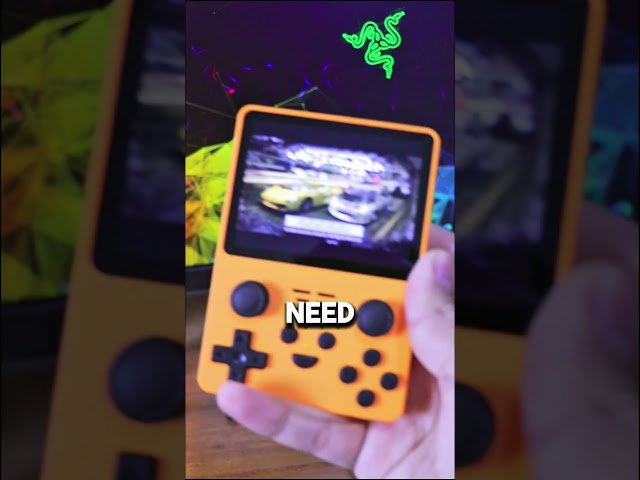 Vídeo relacionado con Para Powkiddy RGB20S Retro consola de mano: 15,000 juegos integrados y pantalla IPS (16 GB + 64 GB negro)