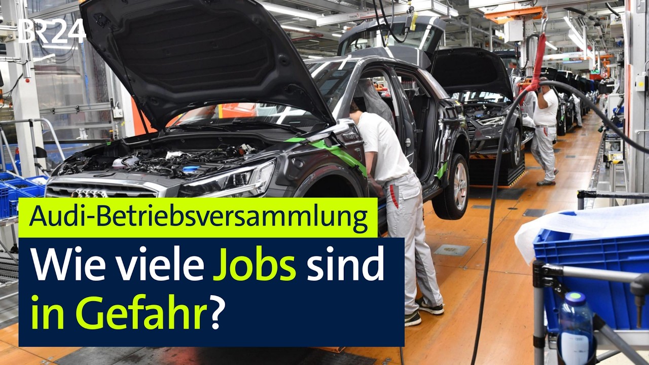 Audi-Betriebsversammlung: Wie viele Jobs sind in Gefahr? | BR24
