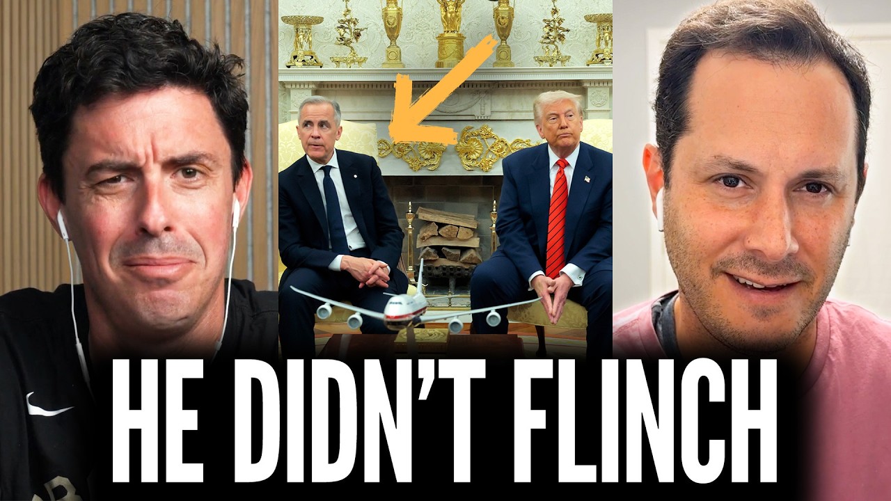 Canada PM Carney Visits Trump’s Oval Office of Insanity