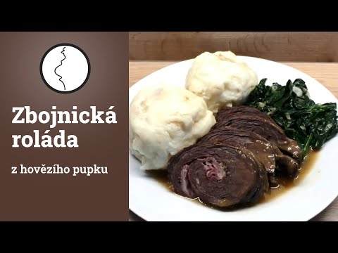 Zbojnická roláda z hovězího pupku