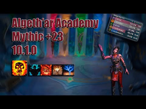 136k Overall POV NEW 10.1.0 SHADOW PRIEST - Fortified Algeth'ar Academy +23 Dragonflight