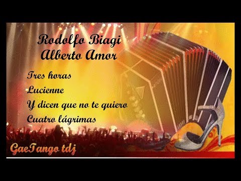 Tanda di tango  Rodolfo Biagi  Alberto Amor  1943 47