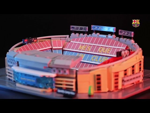 Vídeo relacionado con Cada - Estadio F.C. Barcelona Camp NOU - 723 Piezas - Réplica a Escala de Estadio - (DeQuBe 927DE66023)