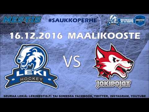 LeKi - Jokipojat 16.12.2016 maalikooste