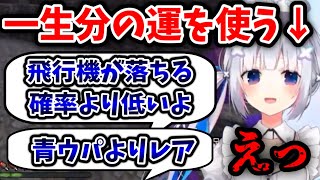 飛行機墜落よりも確率が低い○○に遭遇して、恐怖を覚えるかなたん【天音かなた/ホロライブ/切り抜き】