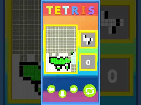 끝까지 봐야하는 테트리스(feat.힐리) #tetris #shorts