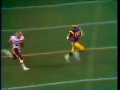 1987 Ron Brown vs Darrell Green kickoff return
