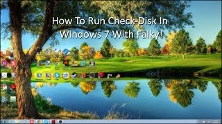 Tech Solutions Video | How To Perform Check-Disk (chkdsk) In Windows 7!