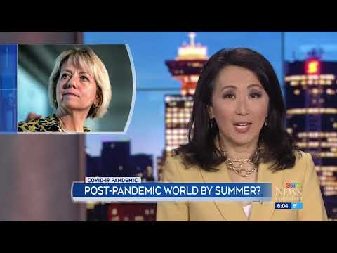 Post-pandemic world by summer?