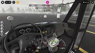 Putnam County Schools Bus 1143 drive around the lot. (CHRISTMAS SPECIAL!)