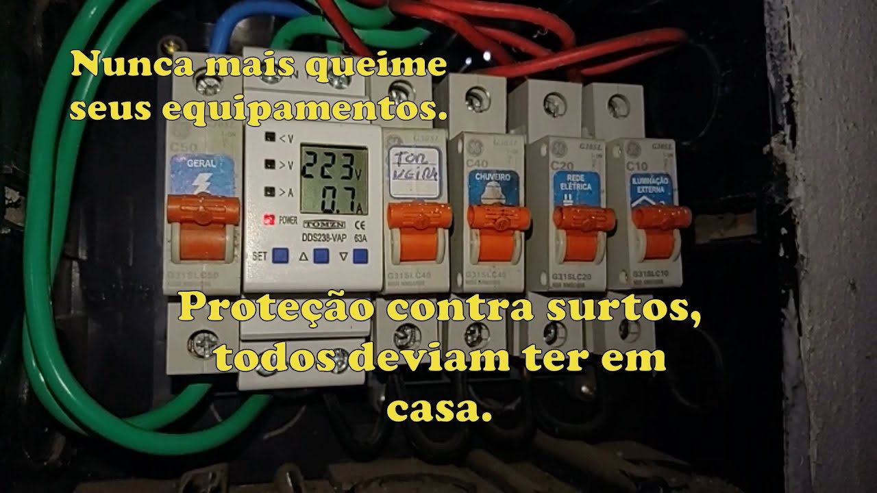 Como proteger sua rede contra quedas e sobrecarga de tensão.