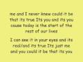 Could It Be With Lyrics