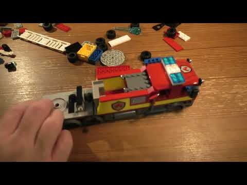 Building Lego City Fire Brigade SET 60321 BAG 3