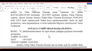 (x) platformunda “kanser” ile ilgili paylaşımım üzerine açılan soruştu