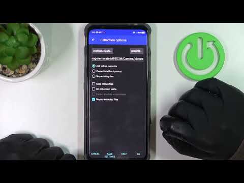How To Unpack Rar & Zip Archives on ZTE Nubia Red Magic 7 - RAR App Tutorial