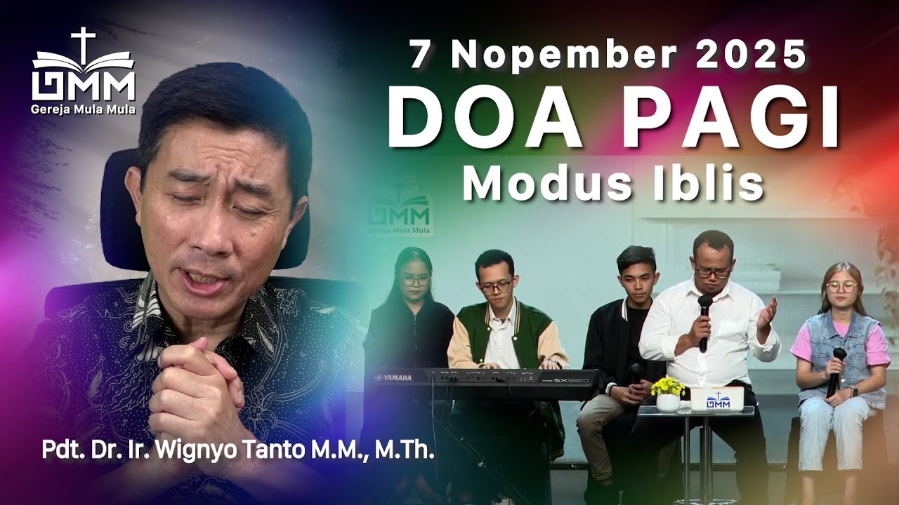 DOA PAGI | Modus Iblis – 7 November 2025 | Ps. Wignyo Tanto
