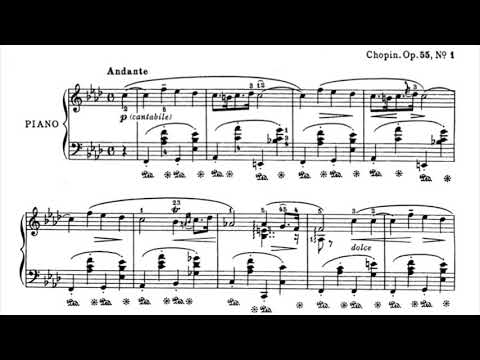 Frédéric Chopin — Nocturne in F minor, Op. 55 No. 1