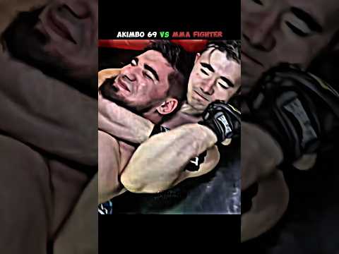 🔥💪AKIMBO 69 MMA FIGHT[ARMWRESTLER]#trending #sports