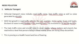 6. Noise Pollution