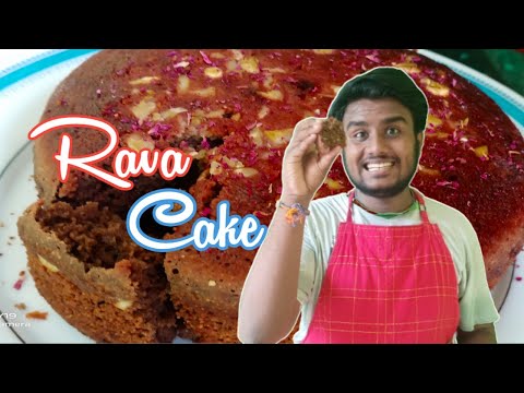Rava cake - Suji cake - easy dish - kutty chef sajith