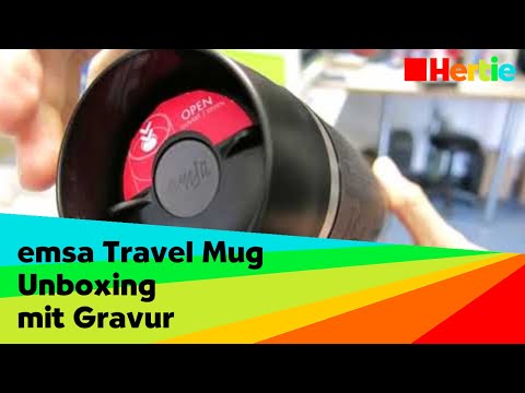 emsa Travel Mug - Unboxing und Gravur