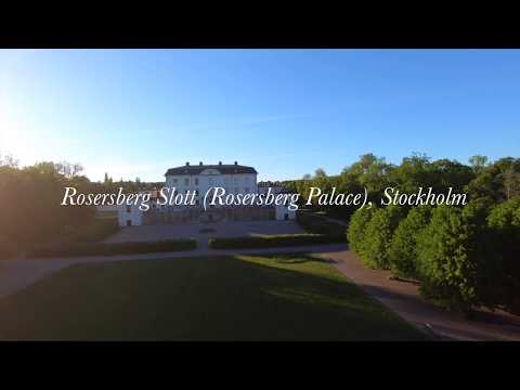 Skyview of Rosersberg palace and it's sorroundings.#4k Video.