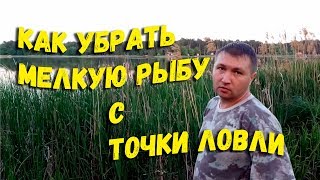 Клюет только мелкий карась что делать