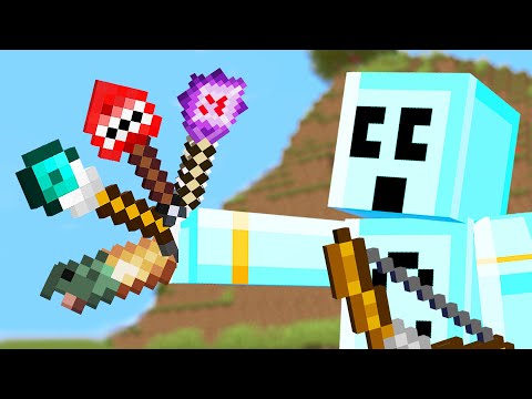 Minecraft but there's Custom Arrows