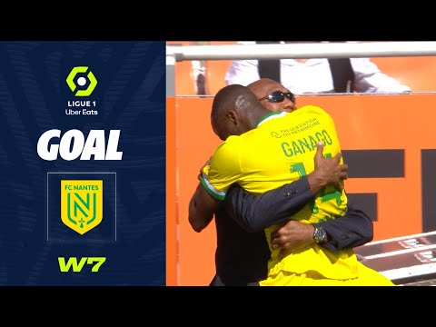 Goal Ignatius GANAGO (13' - FCN) FC LORIENT - FC NANTES (3-2) 22/23