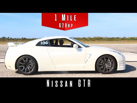 2013 Nissan GTR | MODIFIED | (Standing Mile Top Speed Test)