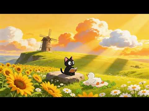 Your dreams are blooming in the light. 🌻 Sunny Golden Hour Lo-fi for Study, Focus