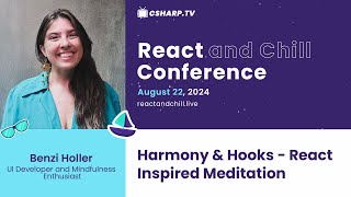 Harmony & Hooks - React inspired meditation