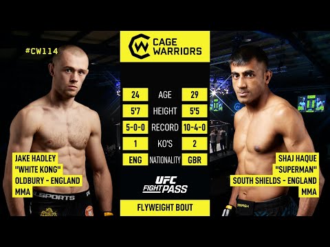 Cage Warriors 114: Jake Hadley x Shaj Haque