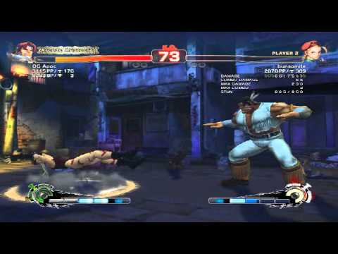 USF4 OG Apoc (Hawk) vs Bunsomite (Cammy) xbl upload