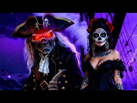 Iron Maiden – Rime of the Ancient Mariner  V2 | 4K AI Tribute Video (CC)