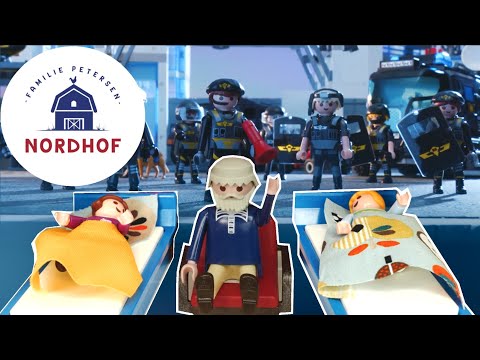 PLAYMOBIL Film Familie Petersen - Nordhof Folge 22🚨Opas Einsatz beim SEK / Polizei 🚓👮🏼‍♂️-