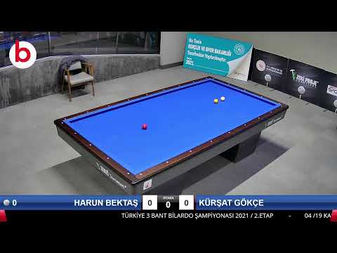 ARİF TOPALOĞLU & FATİH DEMİRALAY Bilardo Maçı - 2021 TÜRKİYE ŞAMPİYONASI 2.ETAP-7.TUR