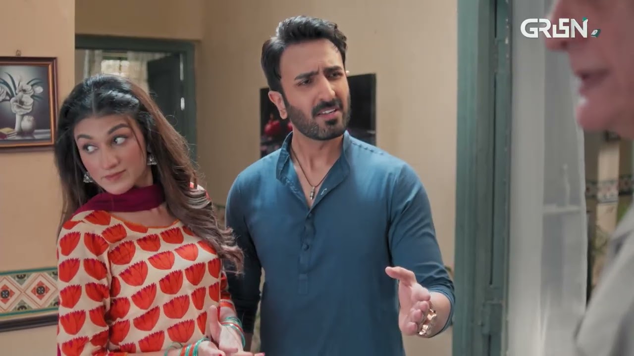 Main Zameen Tu Aasmaan Ep 05 ( Best Moment 02 ) Feroze Khan - Hiba Bukhari - Green TV Entertainment