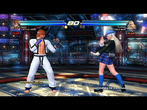234_3. D Hwoarang y Baek vs Lili Ryona y Leo - Tekken Tag 2 ( Anakin x24 ) Offline
