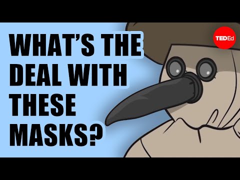 Why plague doctors wore beaked masks