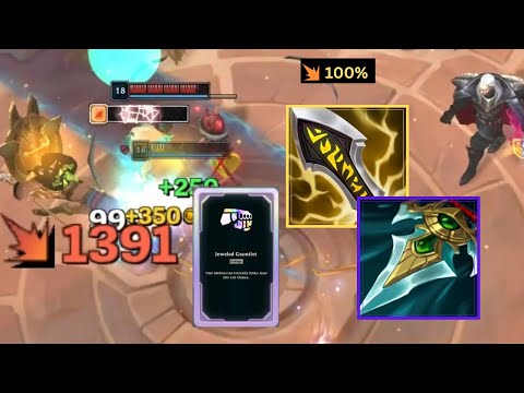 Kayn With 100% Crit Chance + Prowler's Claw..