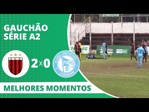 MELHORES MOMENTOS | GAUCHÃO SÉRIE A2 | GUARANI X LAJEADENSE