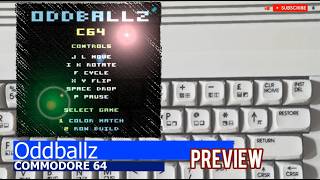 Commodore 64 -=Oddballz=- preview