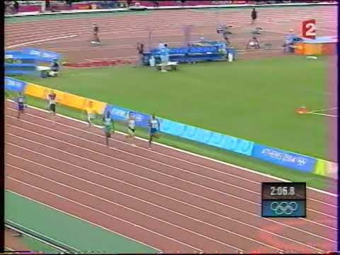 4 fois 400m finale Athenes 2004