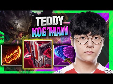 TEDDY IS READY FOR KOG'MAW! - T1 Teddy Plays Kog'maw ADC vs Aphelios! | Season 11