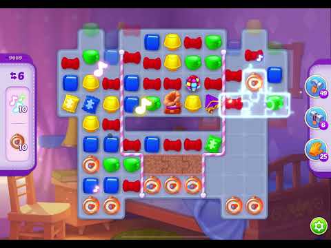 HomeScapes Level 9669 no boosters (9719 for other countries)