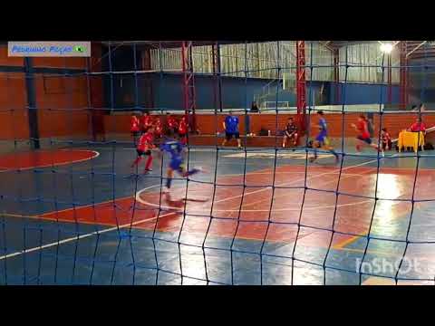 Jogo futsal pela liga de londrina sub 13           colégio Londrinense X iate